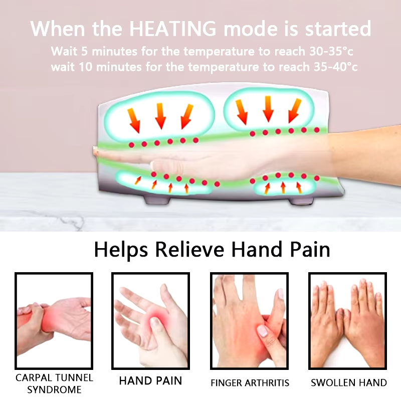 PalmRelief Pro: Heated Hand Massager